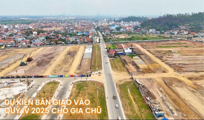Khu đô thị Vlasta Thủy Nguyên dự kiến sẽ bàn giao trong quý IV/2025